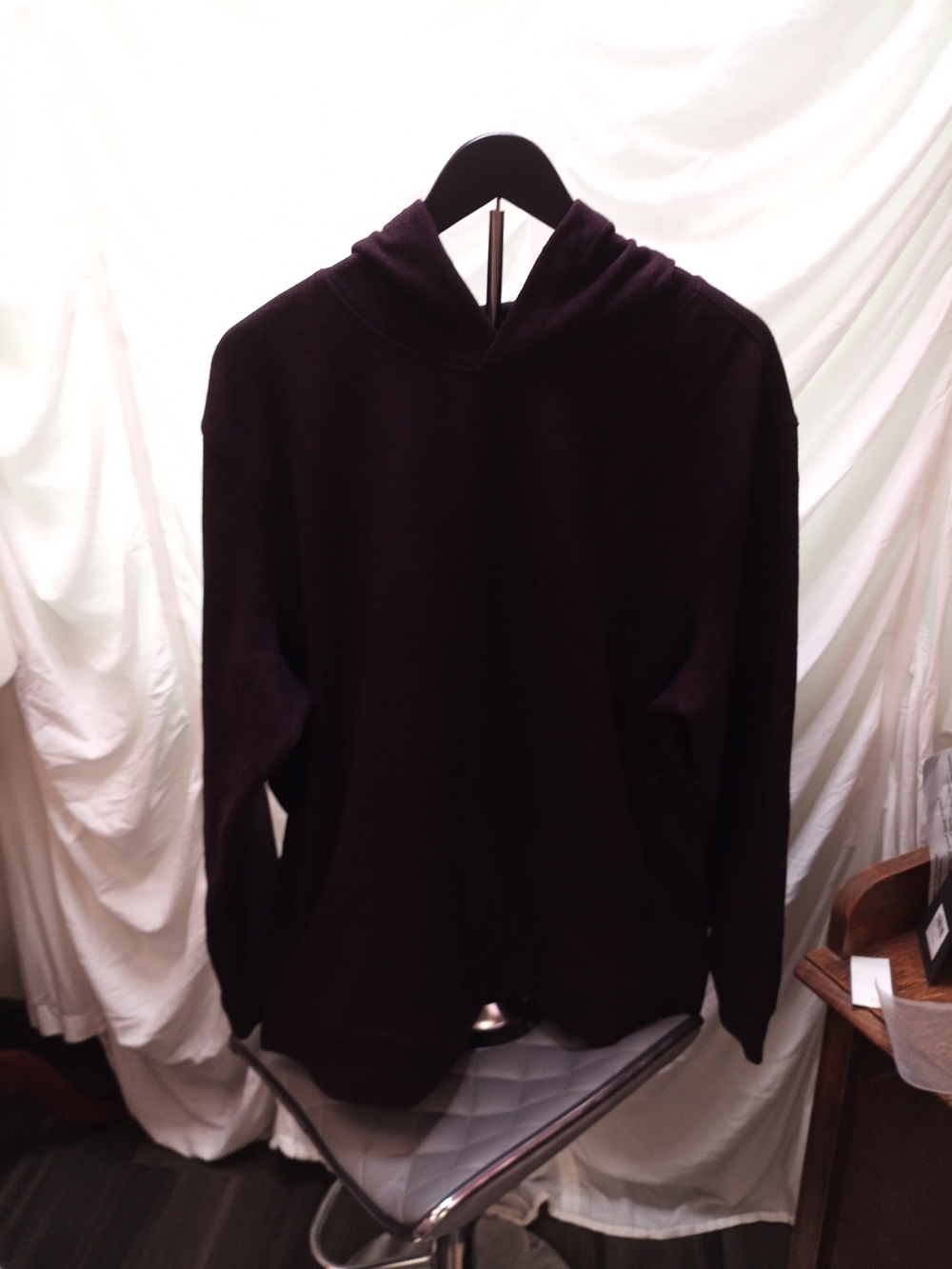 Jachs Black Hoodie Sweatshirt